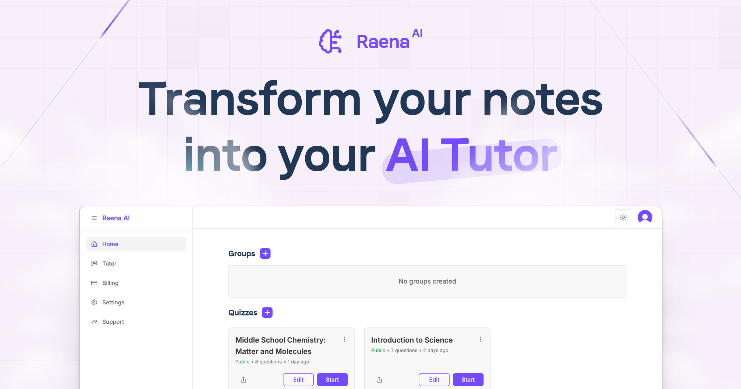 Raena AI - AI Tool in Self-Improvement category